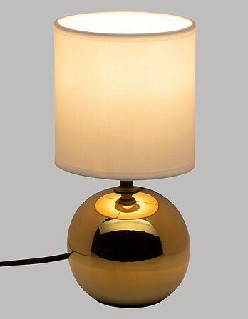 Atmosphera lampa timéo 25cm zlatna