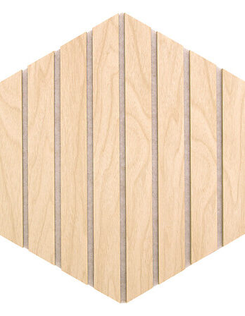 Atmosphera dekorativni zidni panel set 3/1 colva 30 x 26 cm hexagon bež, mdf