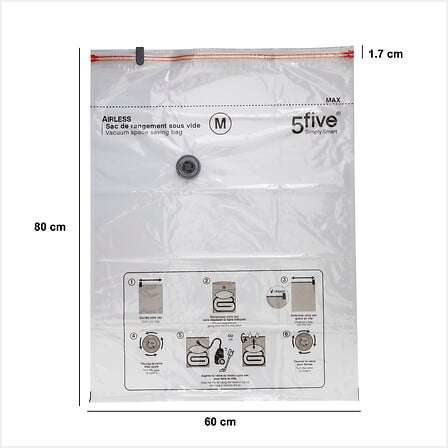 Five vakum vreća m 60x80cm, mirisna - Image 16