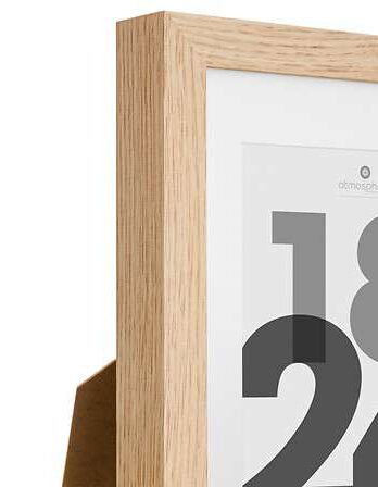 Atmosphera okvir za sliku 21×3,7x27cm staklo/mdf bež