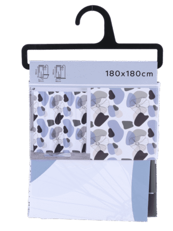 Tendance zavjesa za kadu 180x180cm peva, flowers