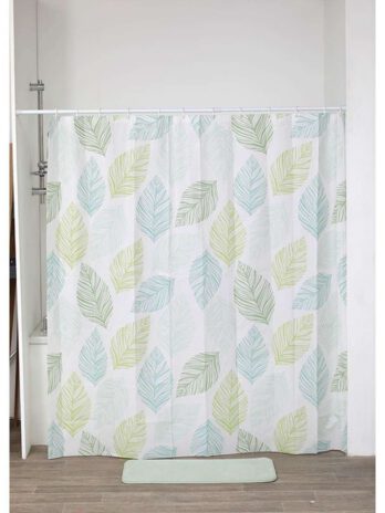 Tendance zavjesa za kadu 180x180cm + 12 bijelih kukica peva, garden party
