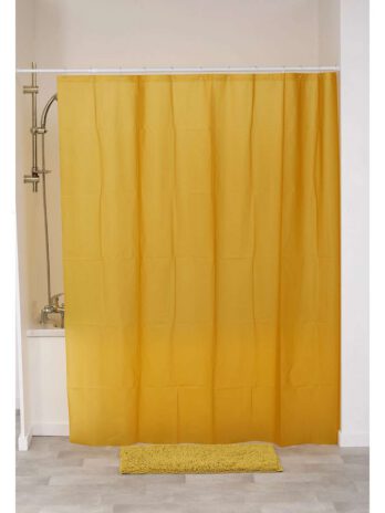 Tendance zavjesa za kadu 180×200 cm, eva, žuta