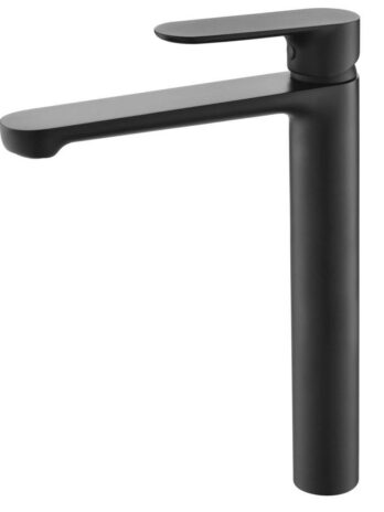 Inter Ceramic visoka slavina za umivaonik torino ss304 mat crna