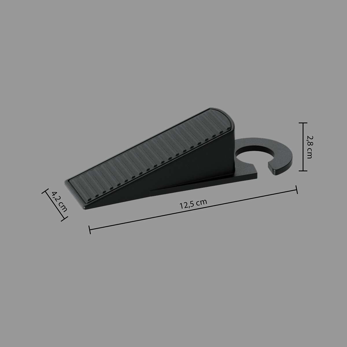 Five zaustavljivač vrata 2/1 4.2x12.5x2.8cm pvc više boja - Image 2