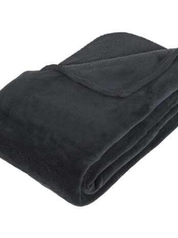 Atmosphera deka 230x180x1cm poliester tamno siva