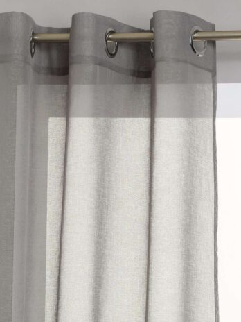 Atmosphera zavjesa muslin 140x240cm pes siva