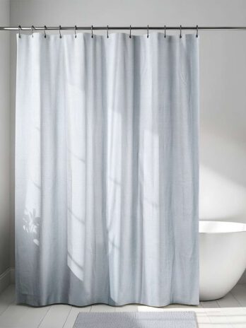 Tendance zavjesa za kadu 18×200 cm mikrofiber, svijetlo siva