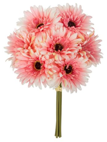 Atmosphera umjetno cvijeće buket od 7 gerbera 26cm pe/pes razne boje