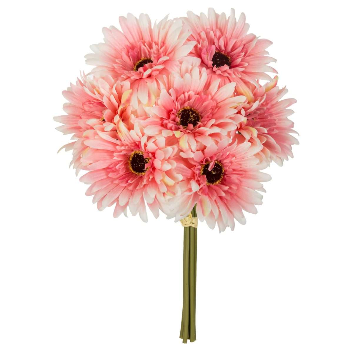 Atmosphera umjetno cvijeće buket od 7 gerbera 26cm pe/pes razne boje - Image 2