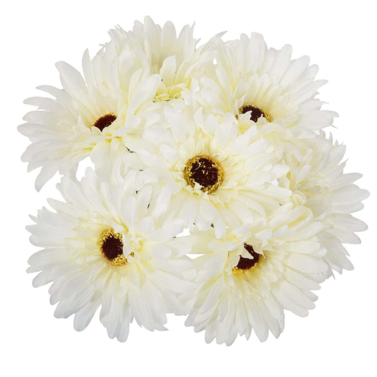 Atmosphera umjetno cvijeće buket od 7 gerbera 26cm pe/pes razne boje - Image 4