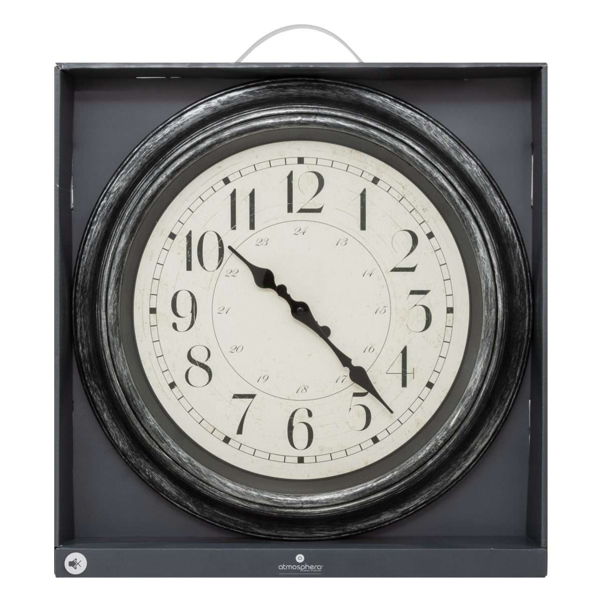 Atmosphera zidni sat 40x4cm abs/staklo/metal razne boje abs/staklo razne boje - Image 6