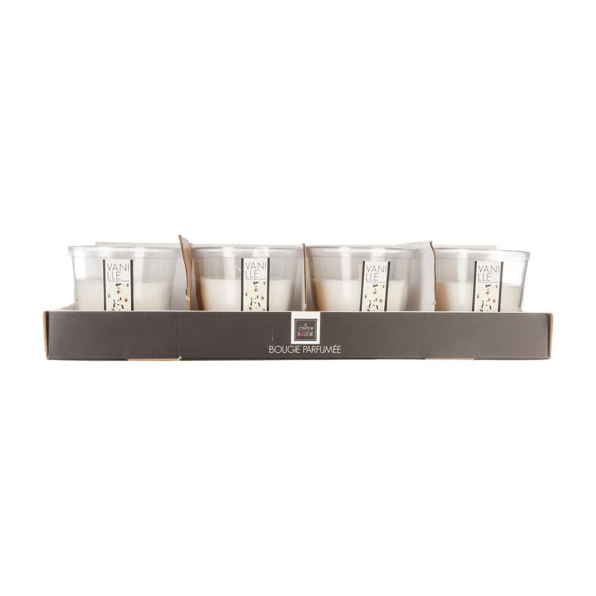 Atmosphera mirisna svijeća nina vanilija 7,3x8cm staklo/vosak bijela - Image 3