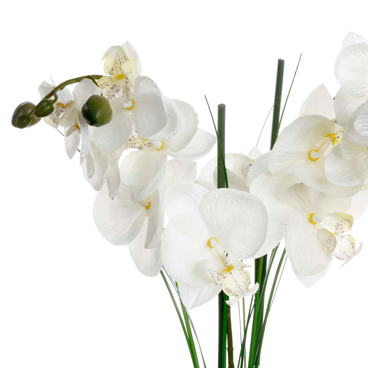 Atmosphera umjetno cvijeće u tegli orhideja 53cm keramika/plastika crna - Image 2