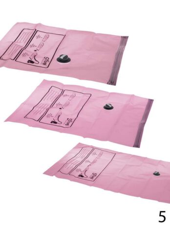 Five vakum vreća 5 kom – 2 x s 50x60cm, 2 x m 60x80cm, xl 120x70cm, mirisna