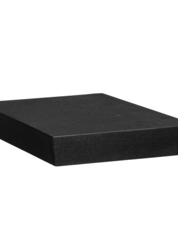 Five zidna polica fixy 23.5×23.5×3.8cm mdf, crna