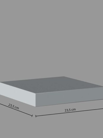 Five zidna polica fixy 23.5×23.5×3.8cm mdf, bijela