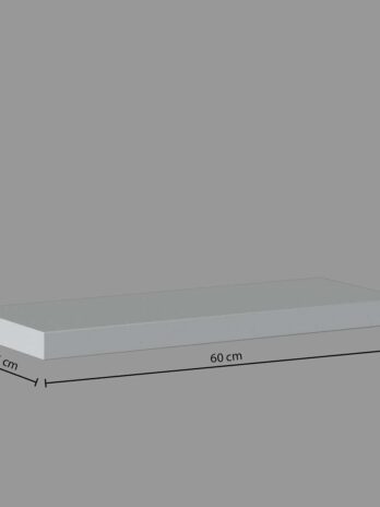 Five zidna polica fixy 60×23.5×3.8cm mdf, bijela