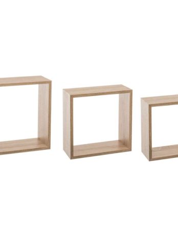 Five set polica fixy cube l 3/1 mdf, natur