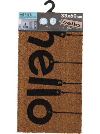 Luance otirač 33x60cm coco/pvc – hello