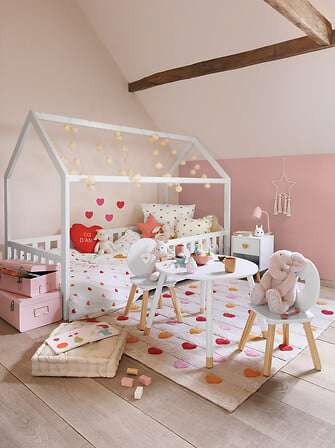 Atmosphera stol sweet 60x43,5cm mdf/drvo bijeli - Image 12