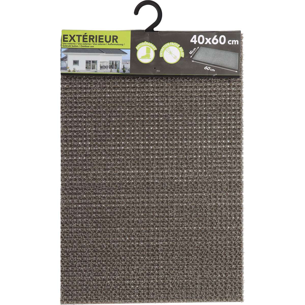 Luance otirač pixie 40x60cm artificial grass - sivi - Image 2