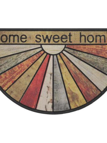 Luance otirač home sweet home, polumjesec 45x75cm, gumeni