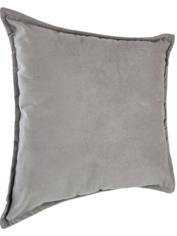Atmosphera ukrasni jastuk lilou 45×45 cm poliester sivi