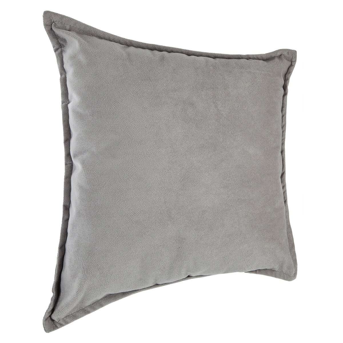 Atmosphera ukrasni jastuk lilou 45x45 cm poliester sivi - Image 2