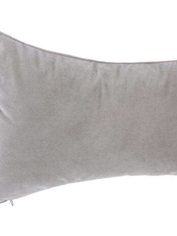 Atmosphera ukrasni jastuk lilou 30×50 cm poliester svijetlo sivi
