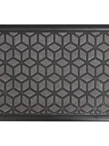 Luance otirač long island 40x60cm polypropylene/gumeni- charcoal sivi