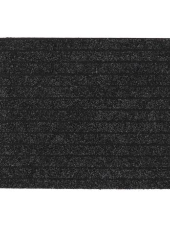 Luance otirač chloe 40x60cm polypropylene/latex – sivi/crni