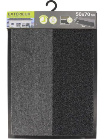 Luance otirač magic 50x70cm polypropylene/pvc – sivi/crni
