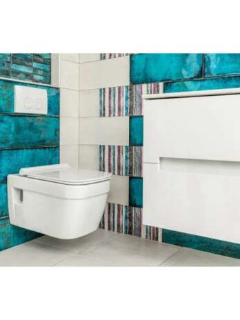 Gepard Sanitary wc daska square c9 44,4×36 cm, 2,56 kg, duroplast, okov inox, bf+tfp/take off