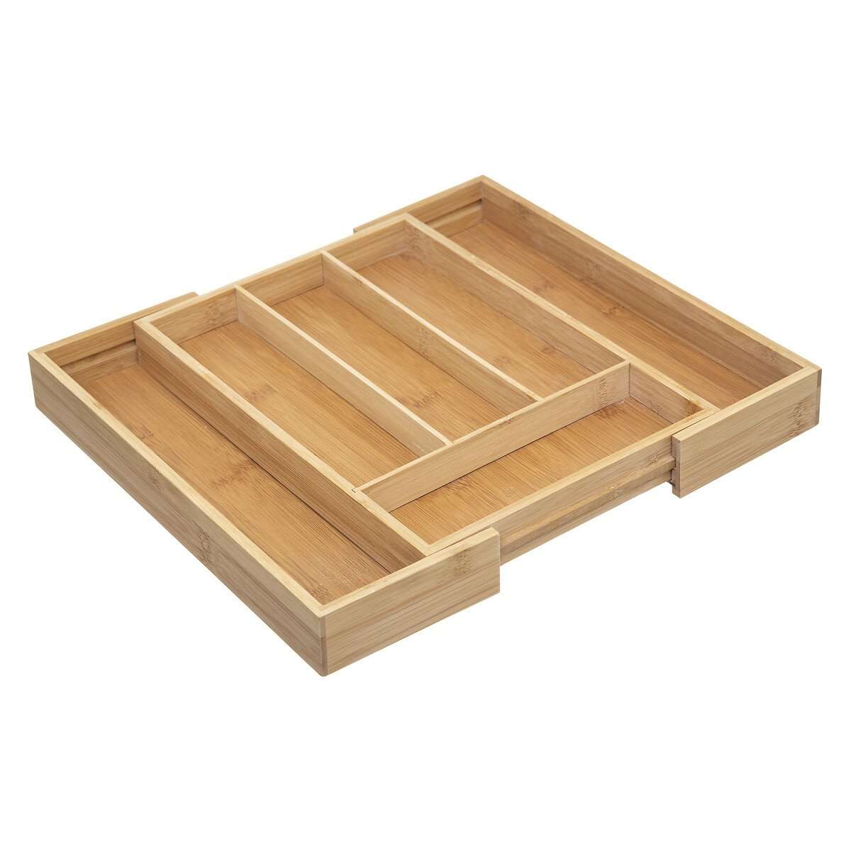 Five organizator za pribor za jelo 39x35.5x4.5cm bambus - Image 2