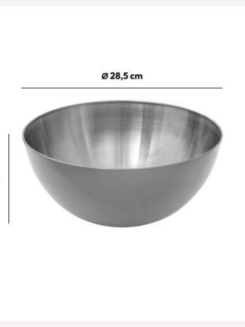 Five zdjela za salatu 29 cm, inox