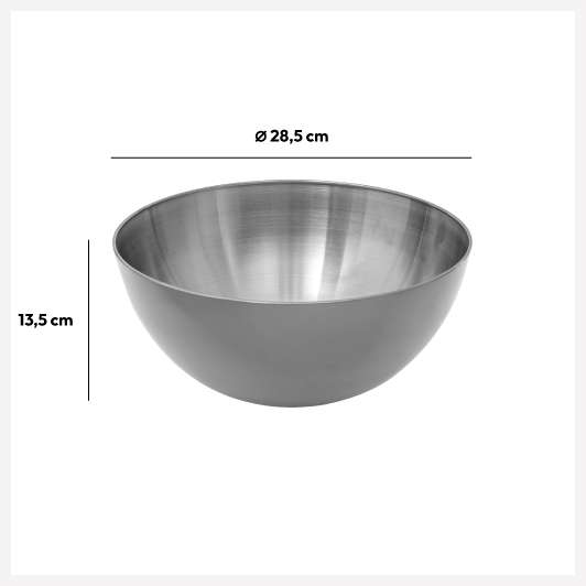 Five zdjela za salatu 29 cm, inox - Image 2