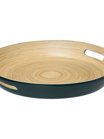 Five pladanj za posluživanje modern d.42×5.5cm bambus plava