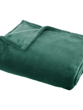 Atmosphera deka flanel 180x130cm poliester zelena