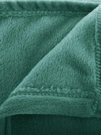 Atmosphera deka flanel 180x130cm poliester zelena