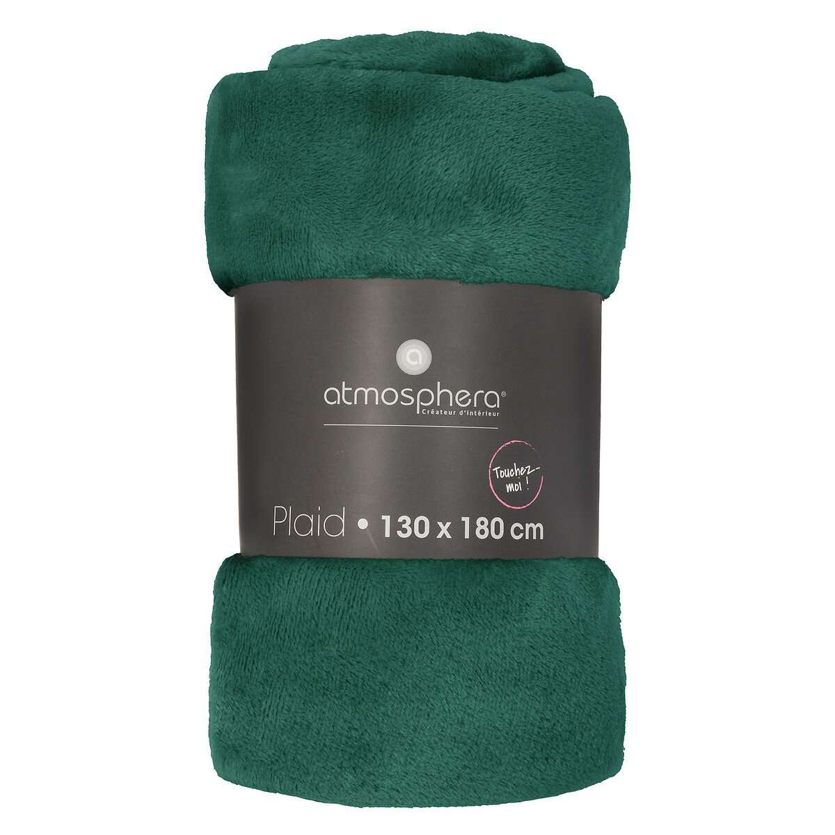 Atmosphera deka flanel 180x130cm poliester zelena - Image 3