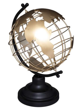 Atmosphera globus loft 19,5×18,5×28,5cm metal zlatni