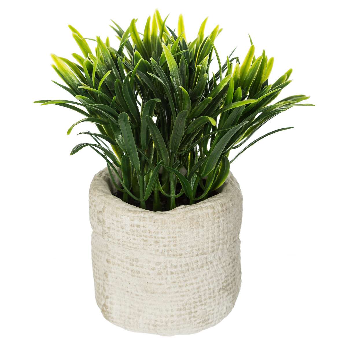 Atmosphera umjetno cvijeće u tegli 14cm pe/cement siva - Image 4