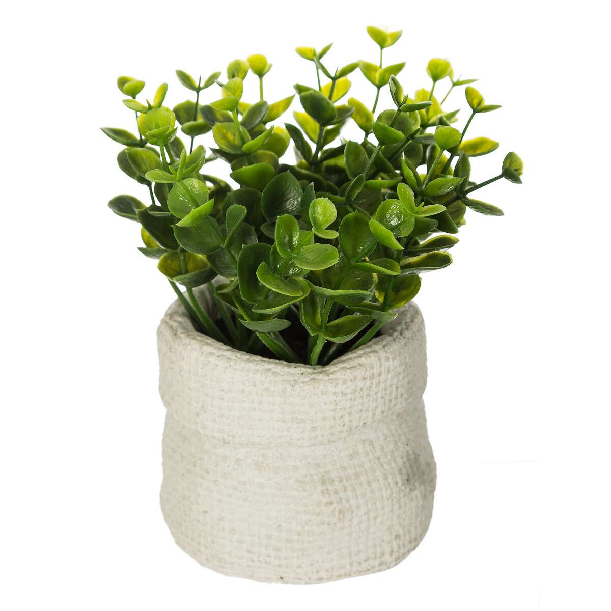Atmosphera umjetno cvijeće u tegli 14cm pe/cement siva - Image 5