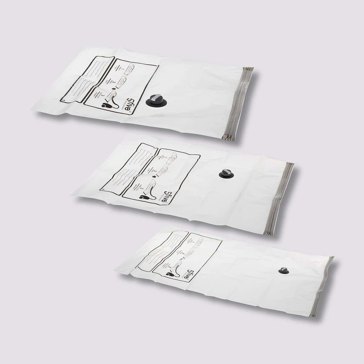 Five set vakum vreća 5/1 airless - 2 x s 50x60cm, 2 x m 60x80cm, 1 x l 70x120cm - Image 5