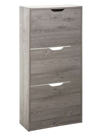Five cipelar sa 3 ladice 60×23.3×119.5cm sivo