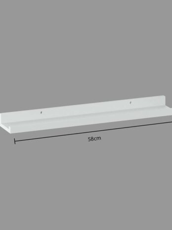 Five zidna polica fixy table 58x10cm mdf, bijela