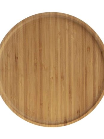 Five daska za serviranje d.26.5×1.5cm bambus