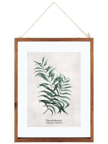 Atmosphera slika u okviru leaves 38x48cm staklo/mdf razne boje