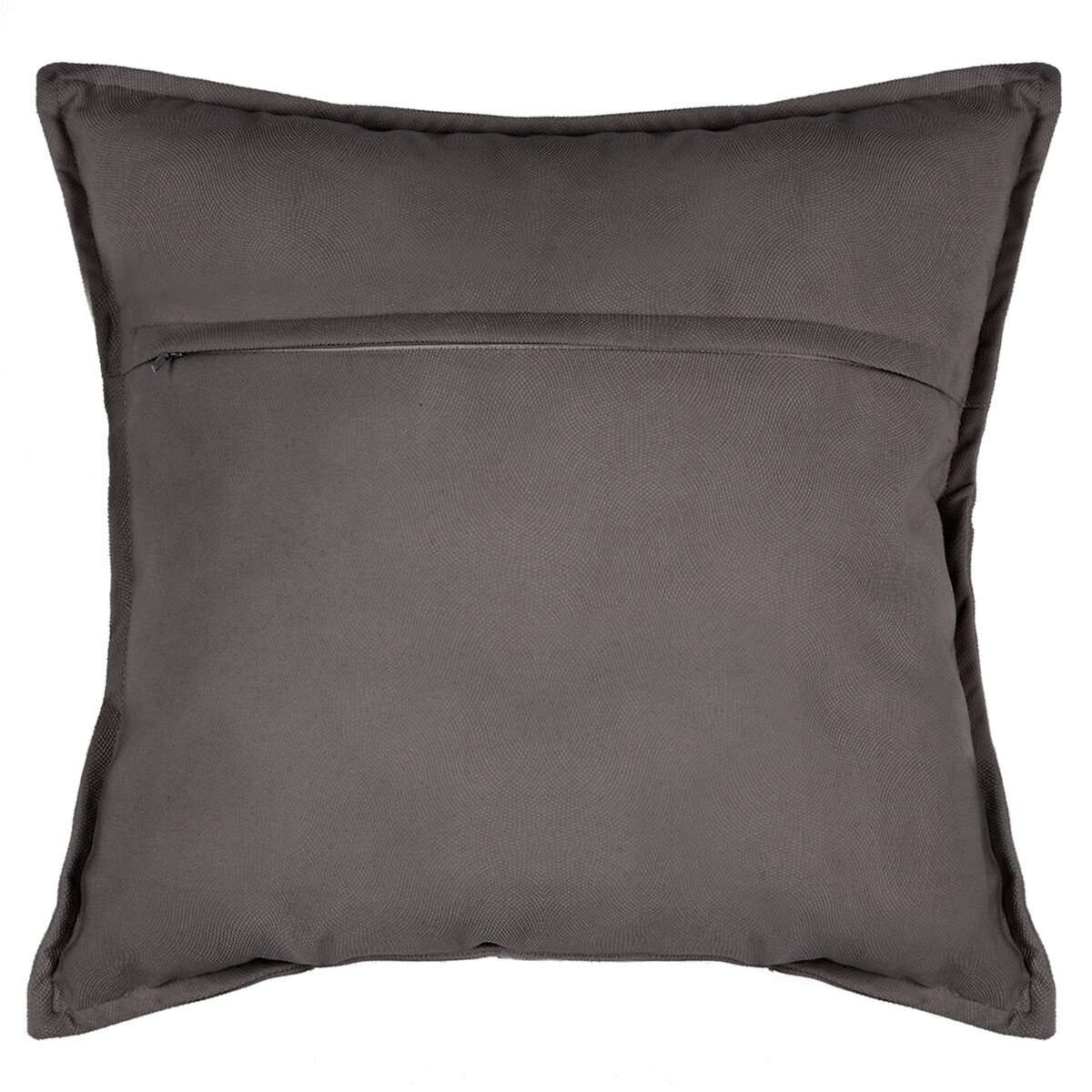 Atmosphera ukrasni jastuk lilou 55x55 cm poliester tamno sivi - Image 2